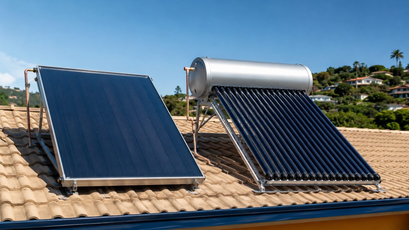 Tipos de aquecimento solar